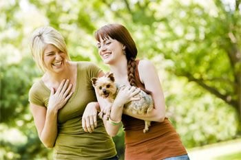 staying at fresh start with a pet